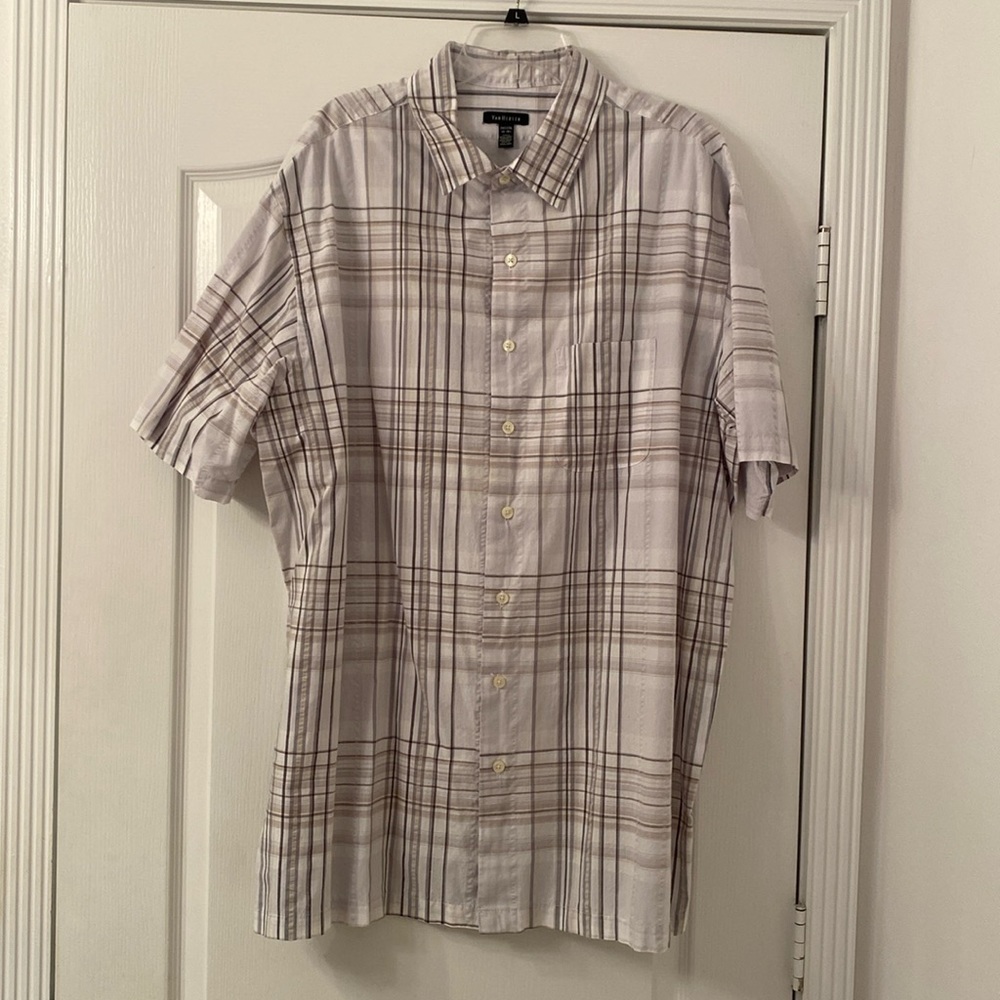 Van heusen button down shirt size 2xl tall